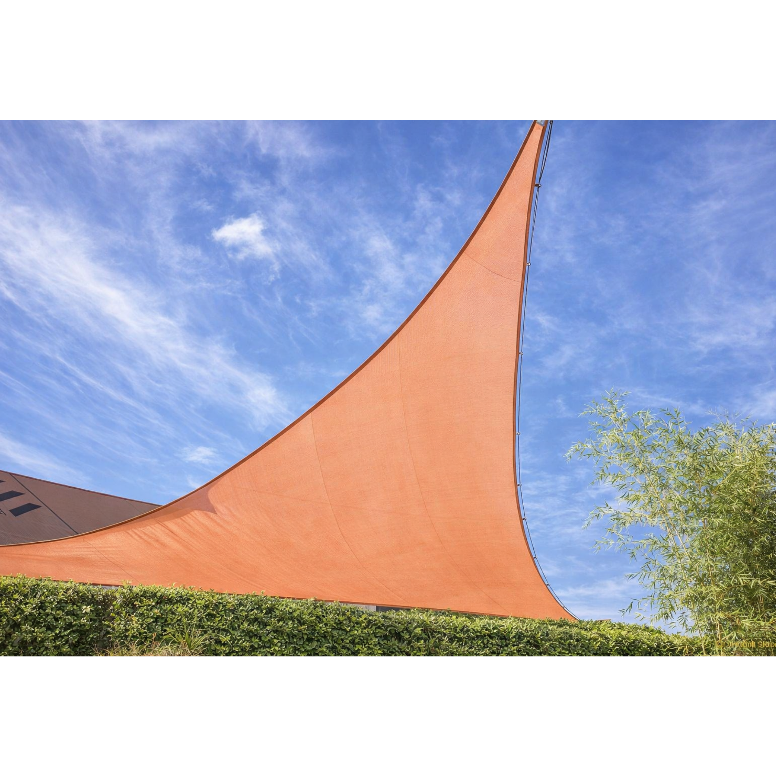 TOLDO VELA TRIANGULAR POLIESTER (ARENA)